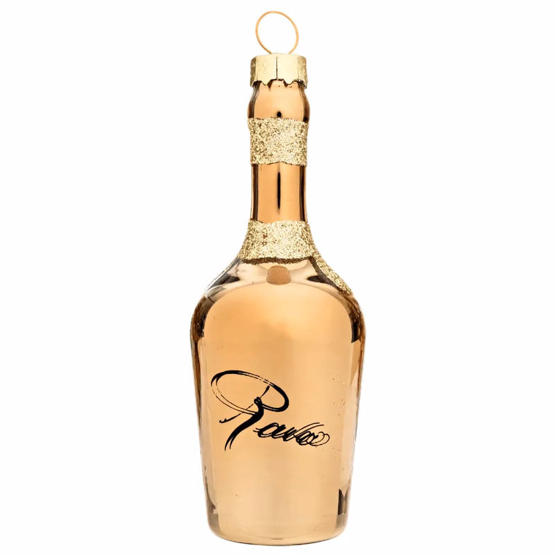 Wine Bottle Christmas Ornament