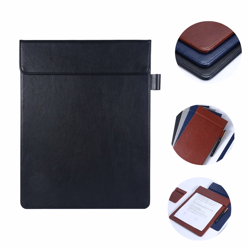 2 Pack Leather Magnetic Buckle Writing Pad All-Over Printing
