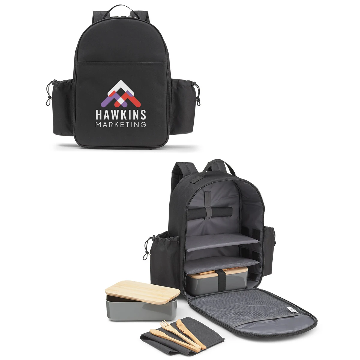 Eco Friendly Bento Picnic Set Backpack 1