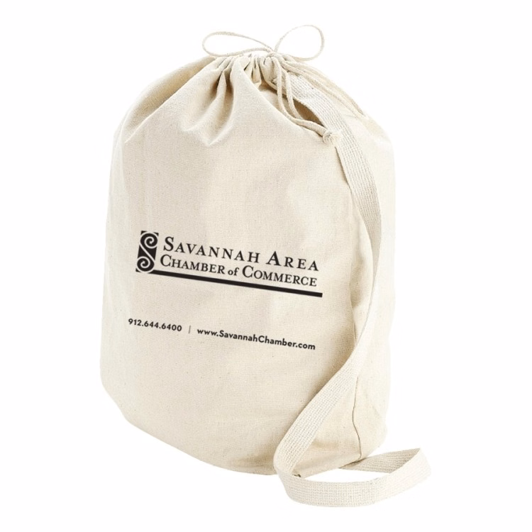 Canvas Drawstring Laundry Bag - Medium