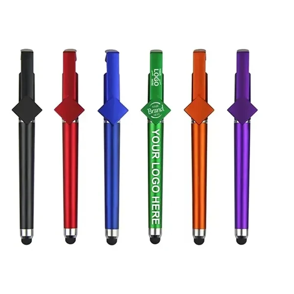 Custom ABS Plastic QR Code Pen — Multi-Function Ballpoint Tech Giveaway, custom pen with logo imprint 1
