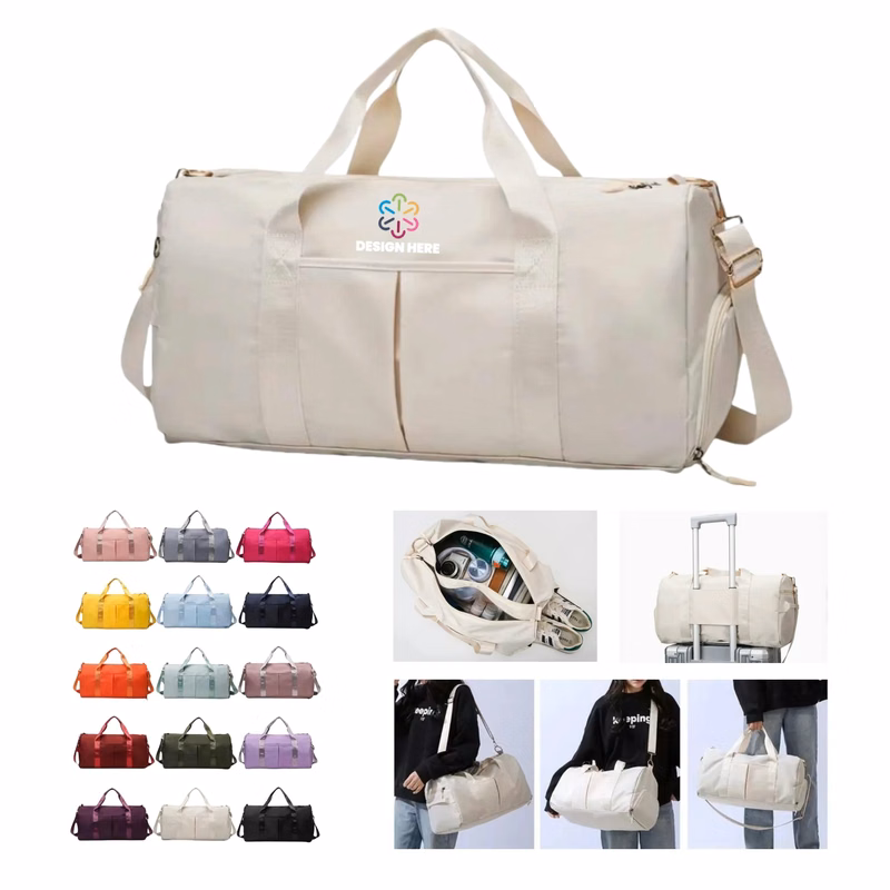 Polyester Duffle Travel Bag Full Color Large Capacity