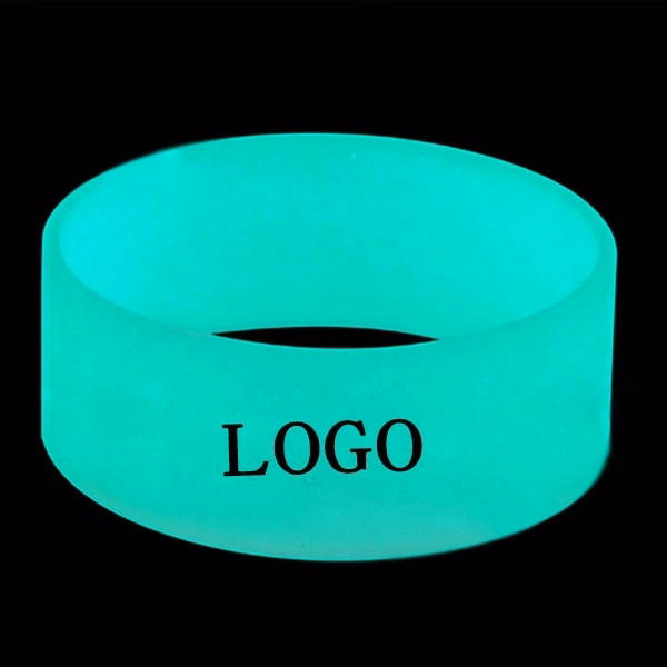 Luminous Silicone Bracelet - 1 Inch