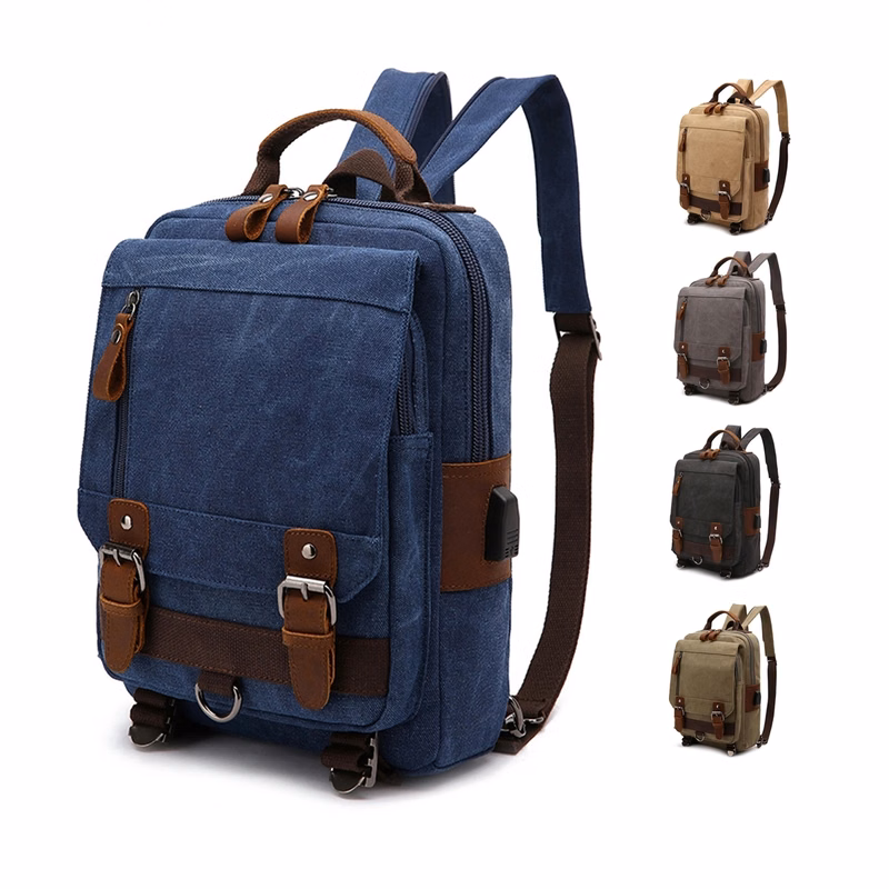 Mini Canvas Backpack
