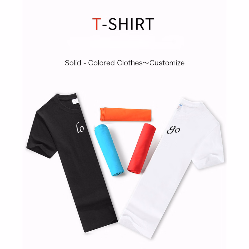 MOQ100 Pure Cotton T-shirt