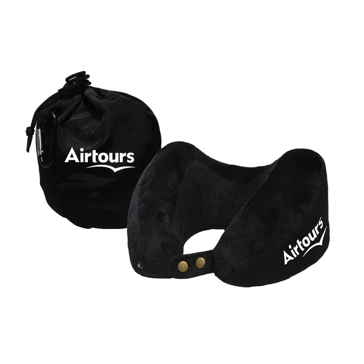 Roll and Go Memory Foam Neck Pillow 1