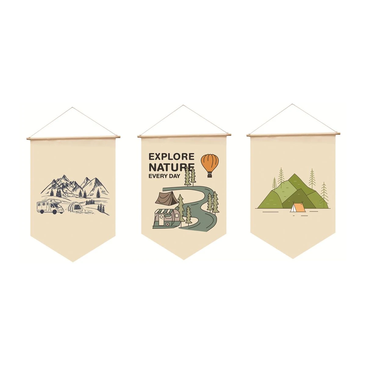 Camping Flags 1