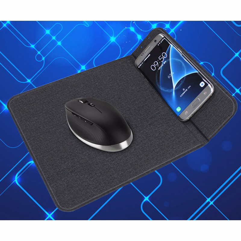 Qi Wireless Charging Pad Mouse Mat
