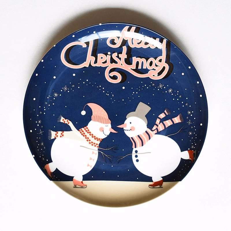 Christmas Fine Bone China Dinner Plate