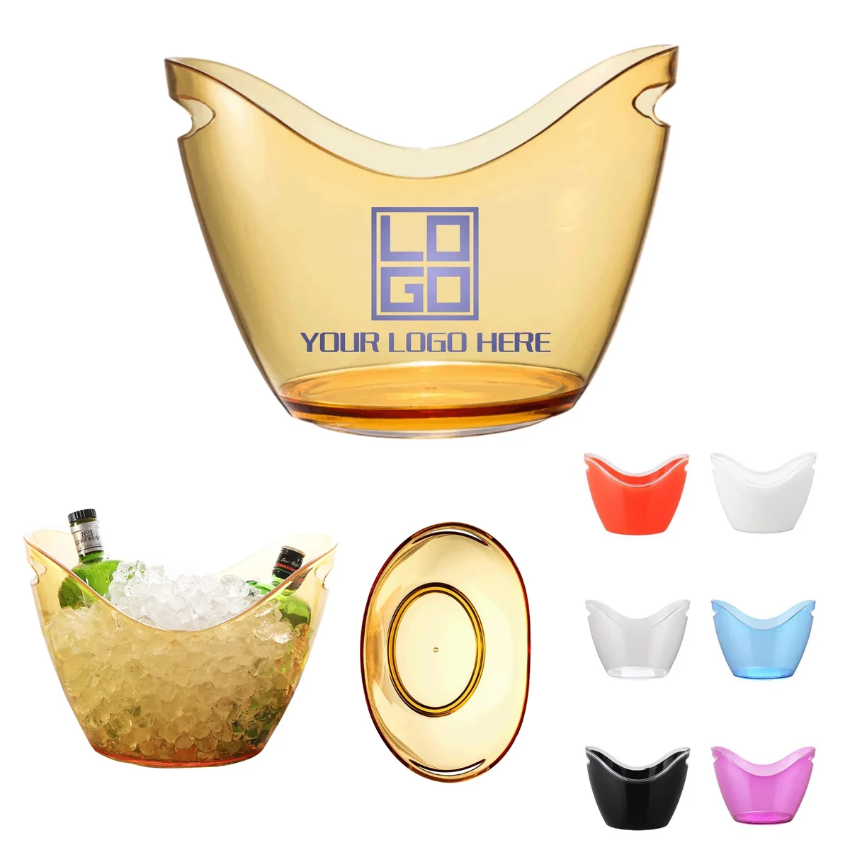 Clear Ice Wine Bucket 8-Liter 1
