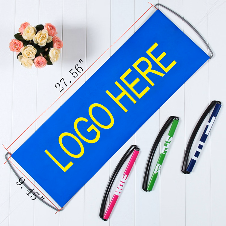 Resuable Hand Retractable Banner Flag