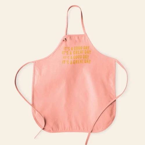 HOT MESS APRON - ADJUSTABLE - COLORED CANVAS 1