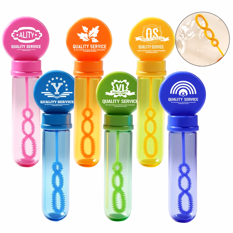 1 OZ Tube Bubbles Dispenser With Sticker