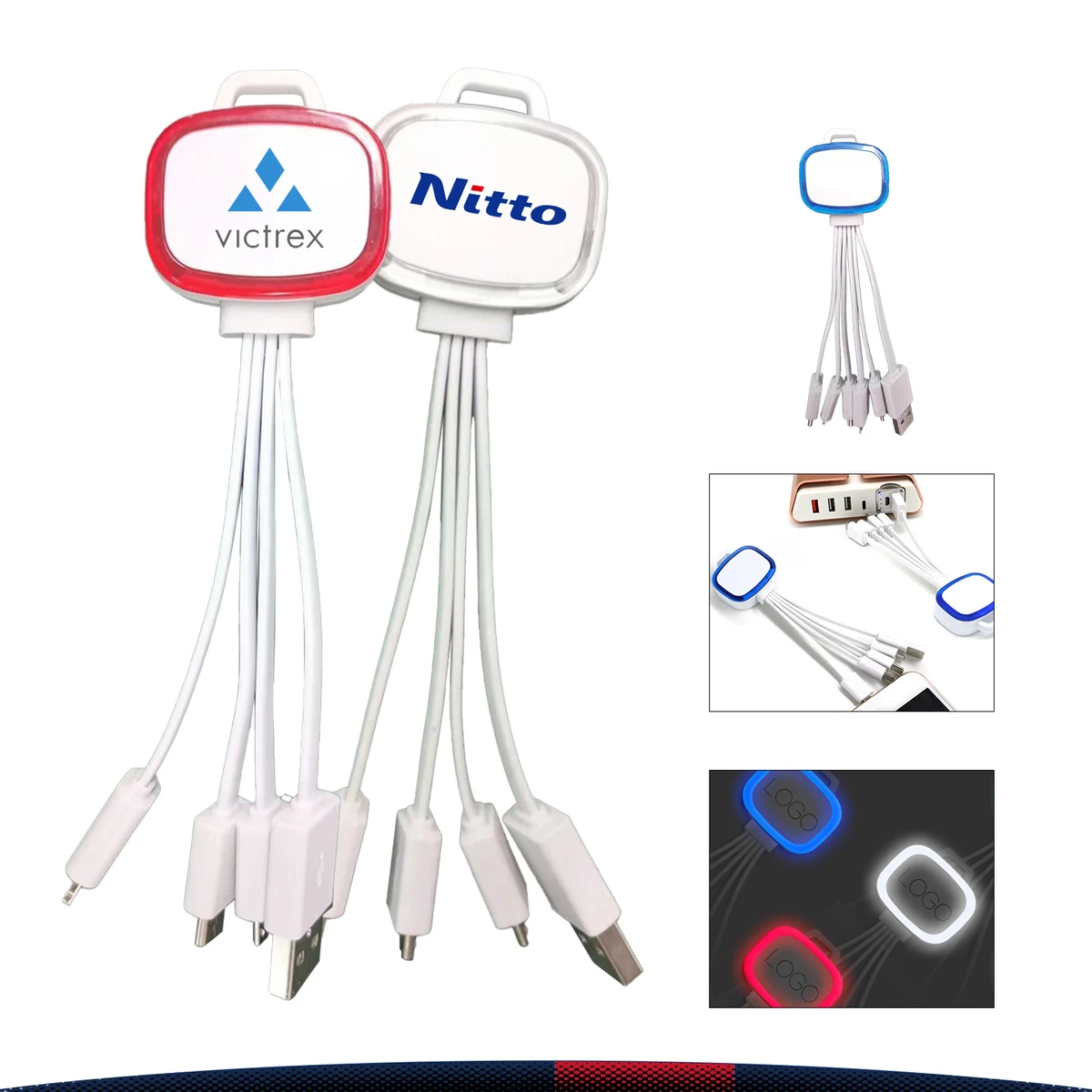 5in1 Keychain Charging Cable 1