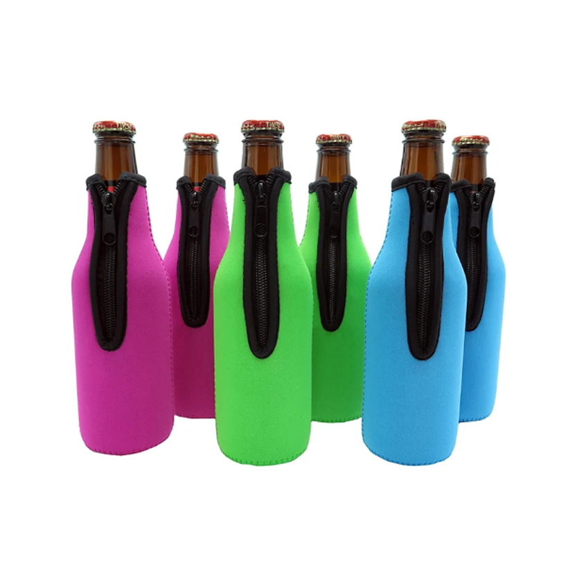 12oz Neoprene Bottle Cooler 1