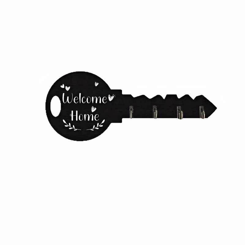 Vintage American Wooden Craft Hook (Key Holder)