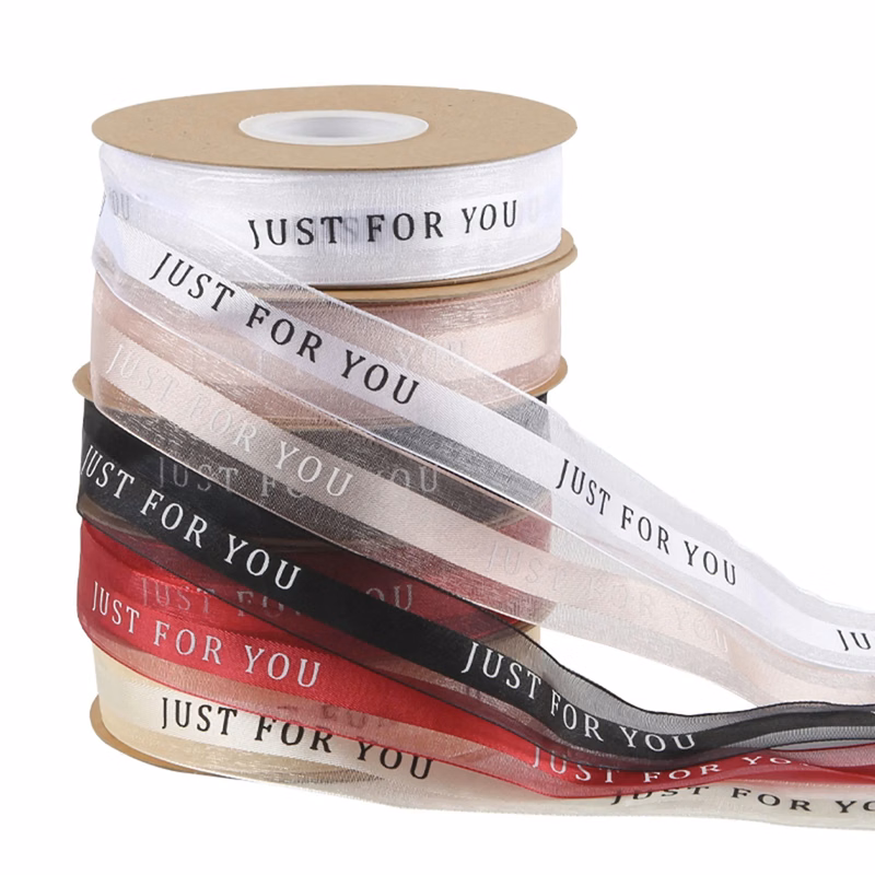 Organza Chiffon Ribbon for Gift Wrapping