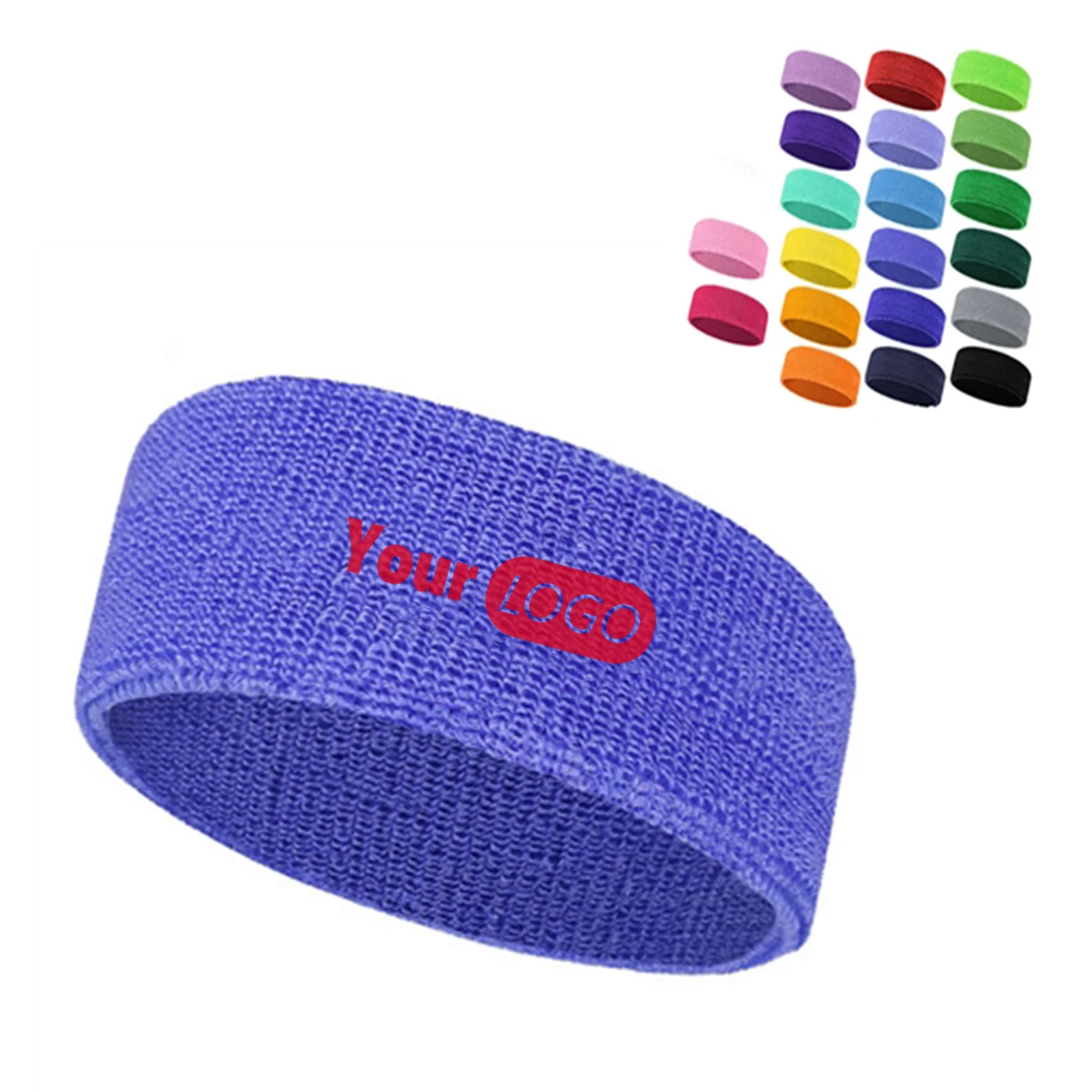 Sweat-Absorbing Tennis Head Sports Hair Band 1