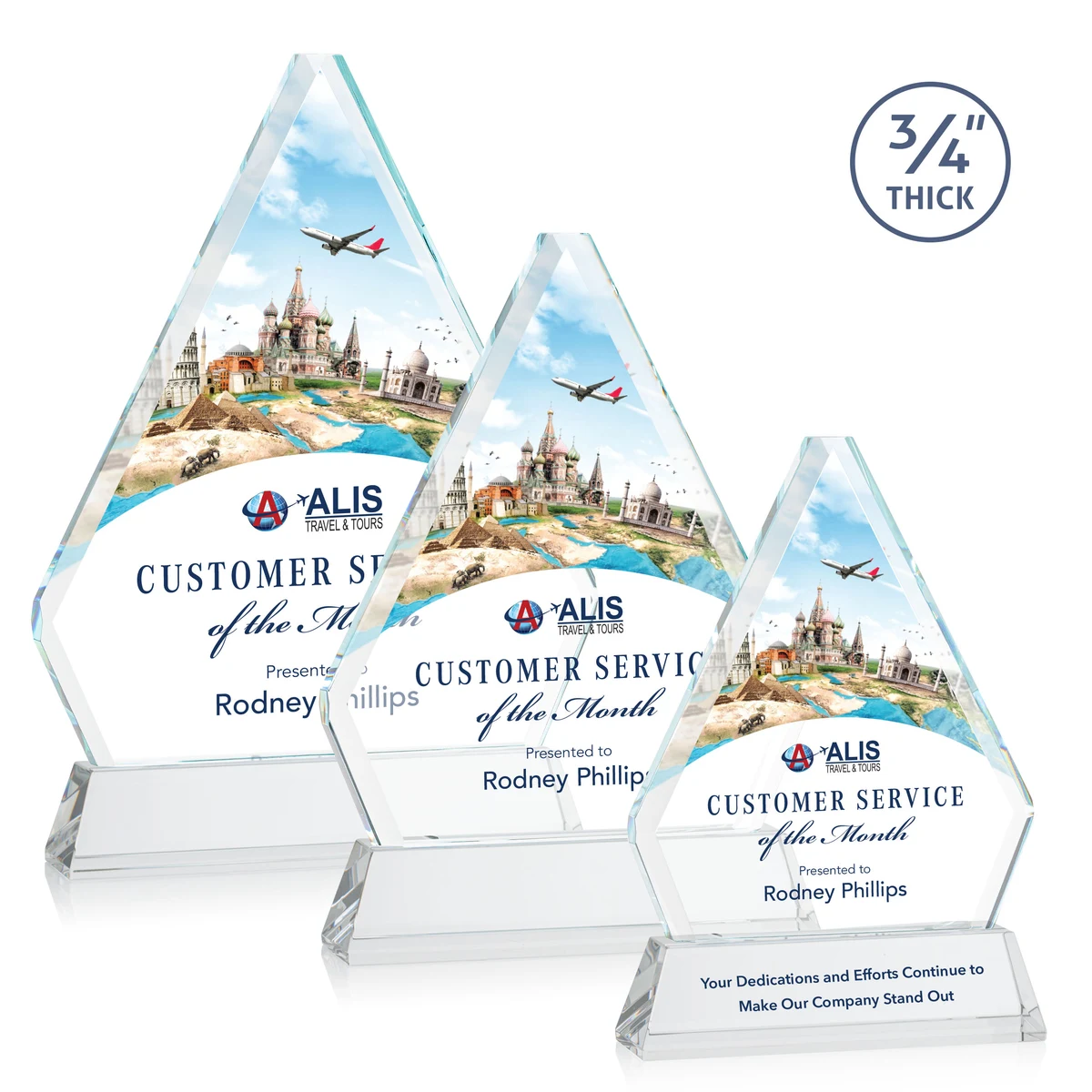 Fyreside VividPrint™ Award on Newhaven - Clear 1