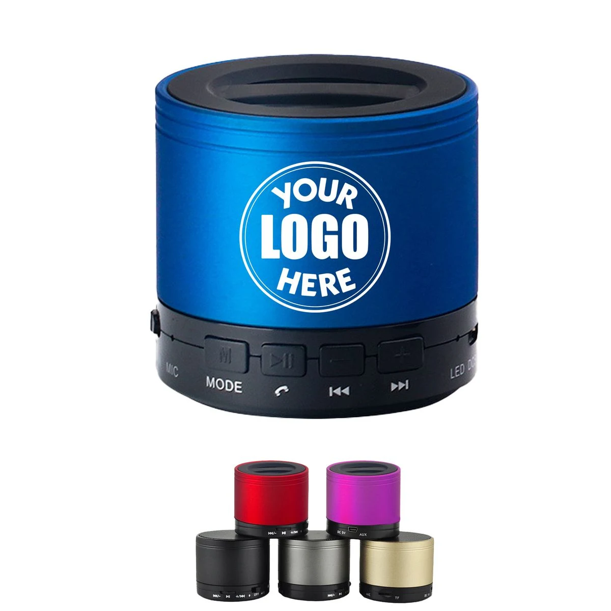 Cylindrical Bluetooth Speaker 1