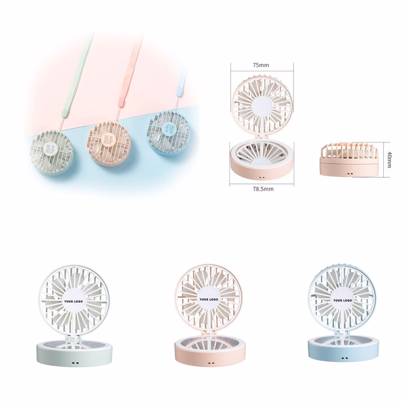 Mini Fan with Mirror