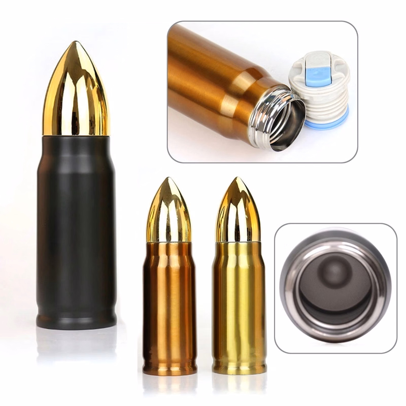 12 OZ Stainless Steel Bullet Bottle