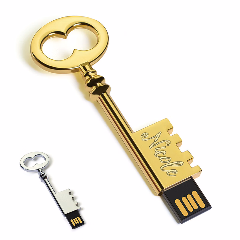 128GB Key-Shaped USB Drive