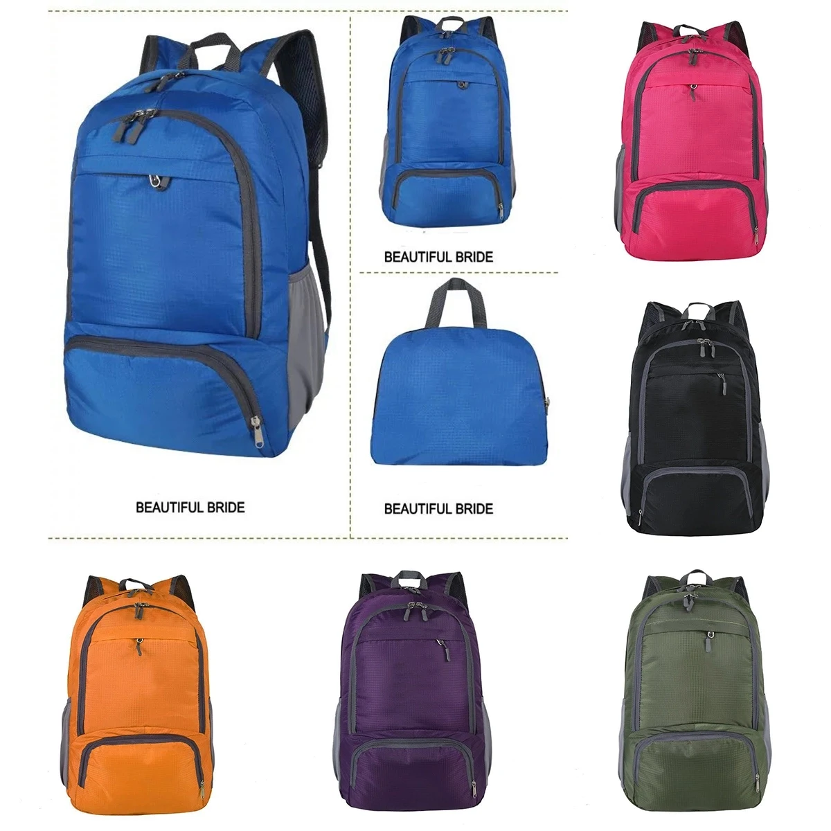 Lightweight Packable Backpack Small Hiking Bag 1