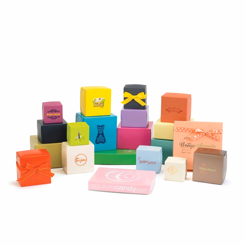 Two Piece Gift Boxes - Matte/Gloss Colors