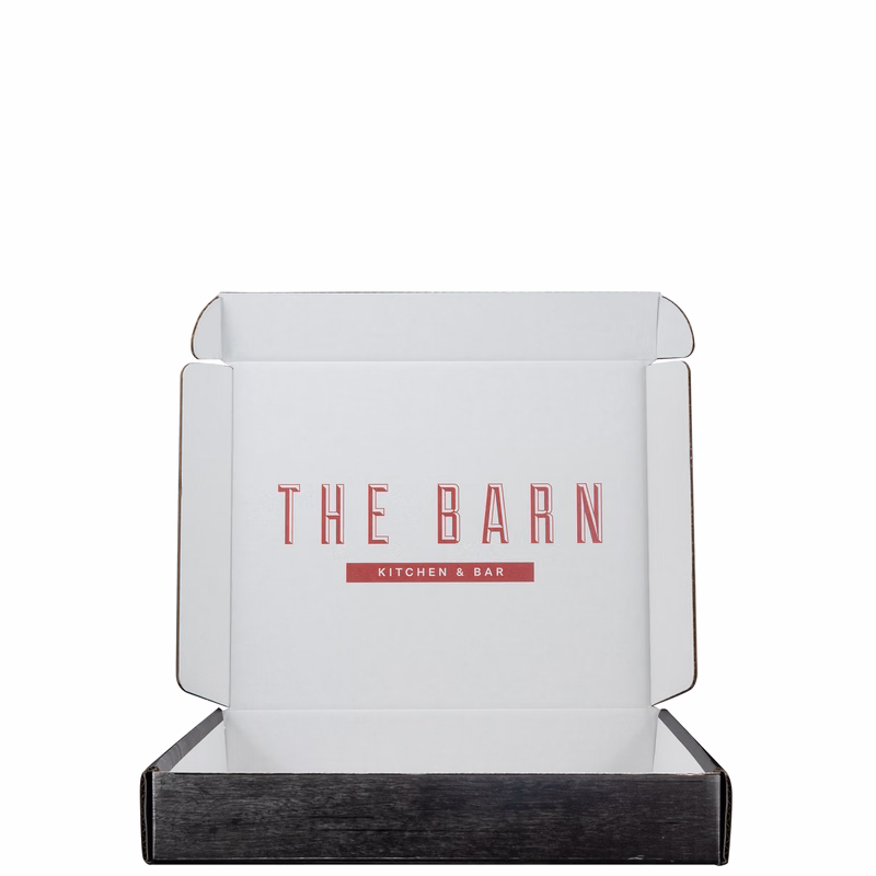 Mailing Box, B-Flute12" x 10" x 2" - White - D - 240 sq in
