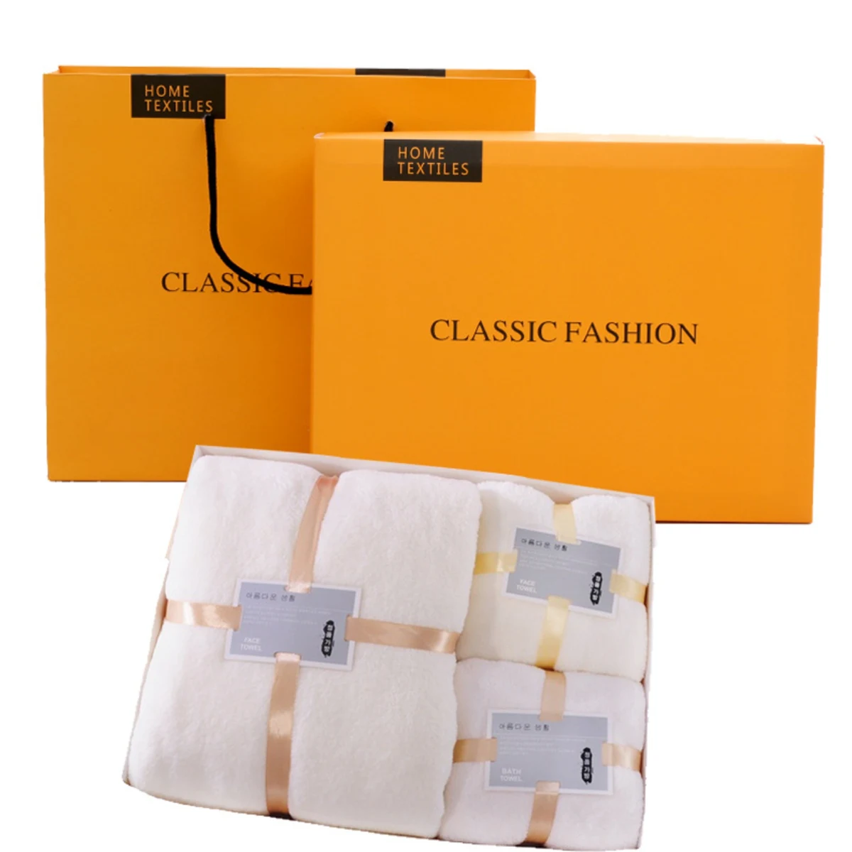 Bath Towel Set 3Pcs 1