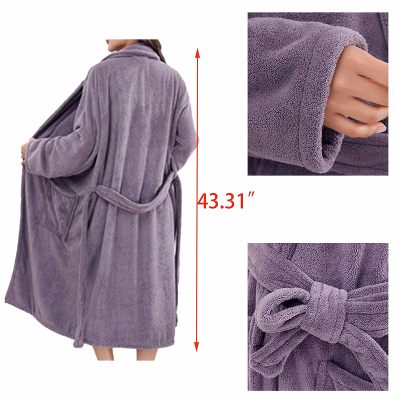 Lightweight Mid-Length Premium Bathrobe