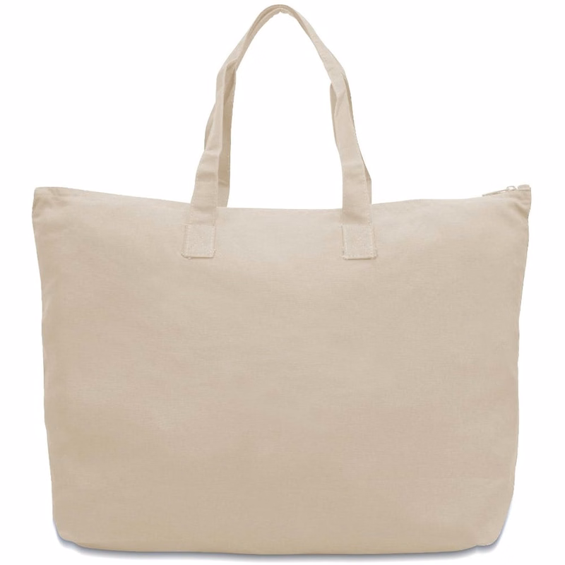 Cotton Canvas Totes - Natural 22" x 15"