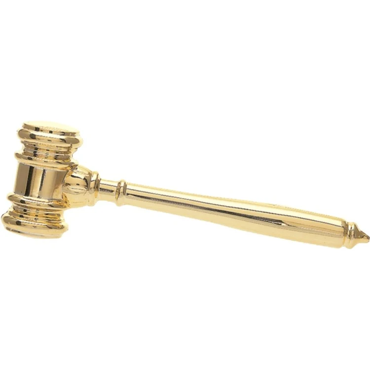 Gavel Plaque Mount 1