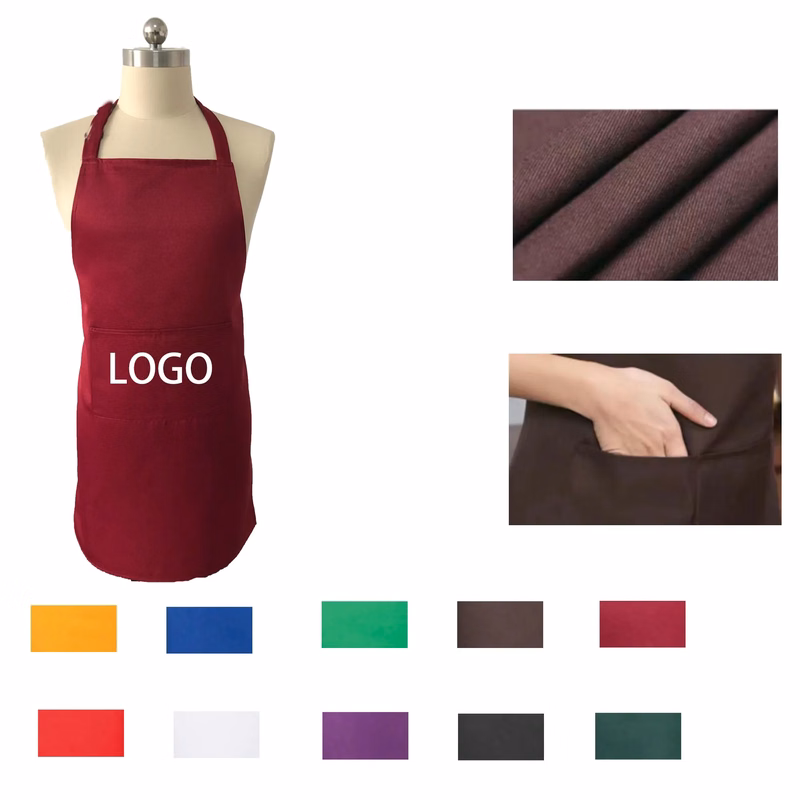 Oil-Proof Kitchen Barbecue Apron