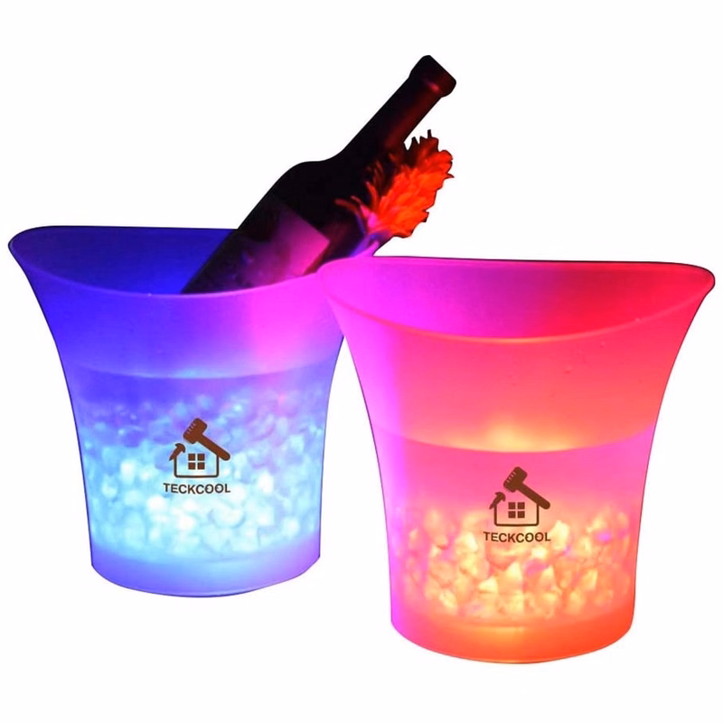 5L Led PP Ice Bucket