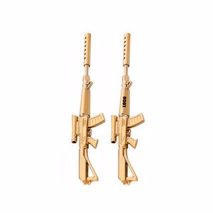 Gold Machine Gun Shaped Pen