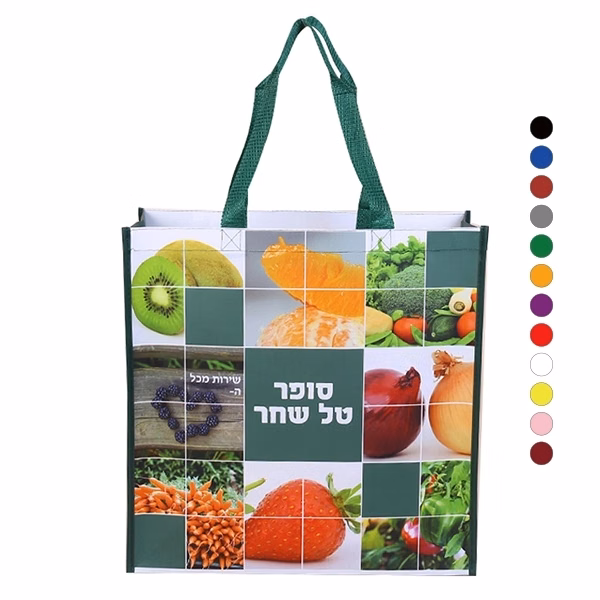 Full Color Laminated Non Woven Tote