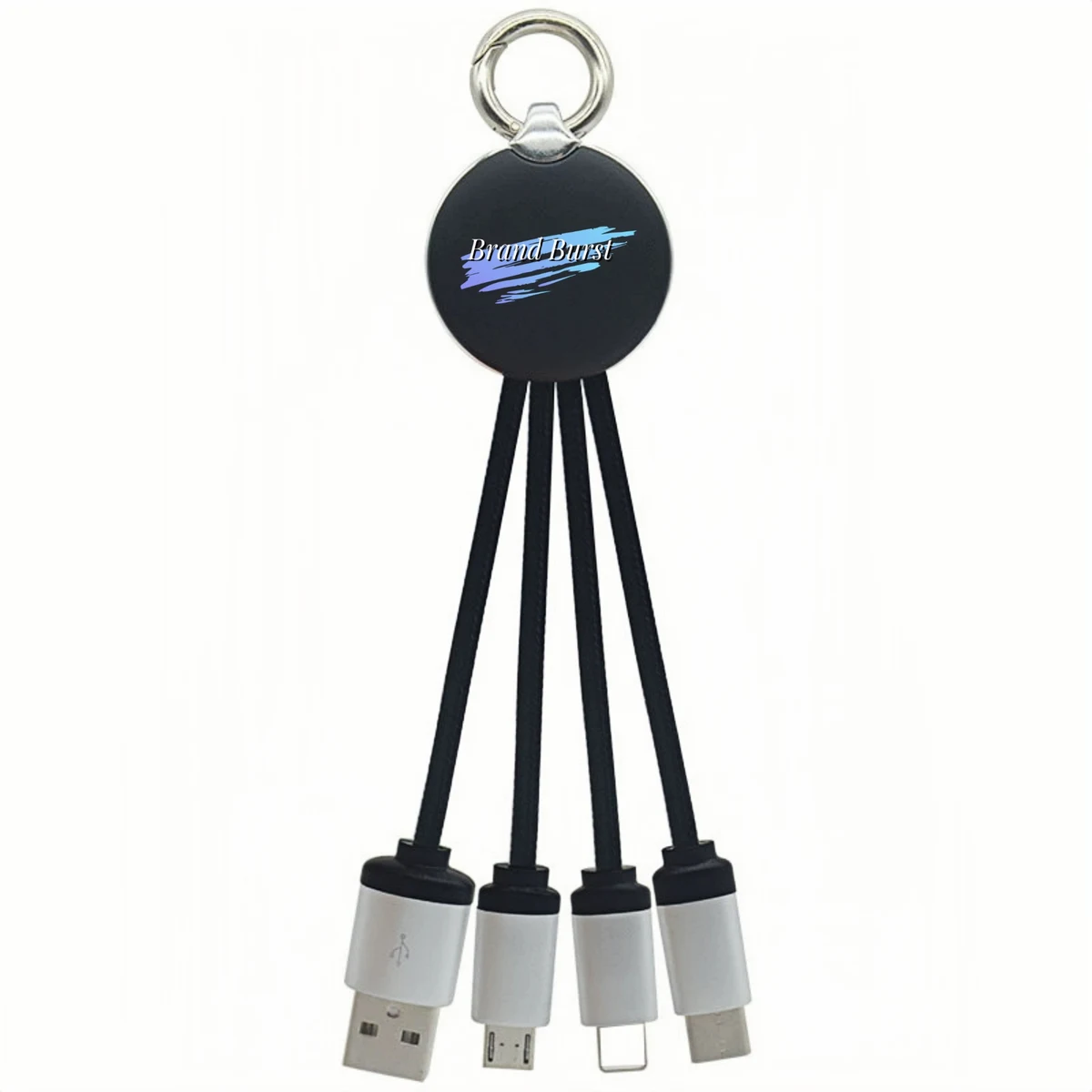 4-in-1 Charging Cable Keychain 1