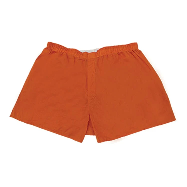 Cotton Plus Irregular Boxer Shorts Burnt Orange 5X 12 Pack 1