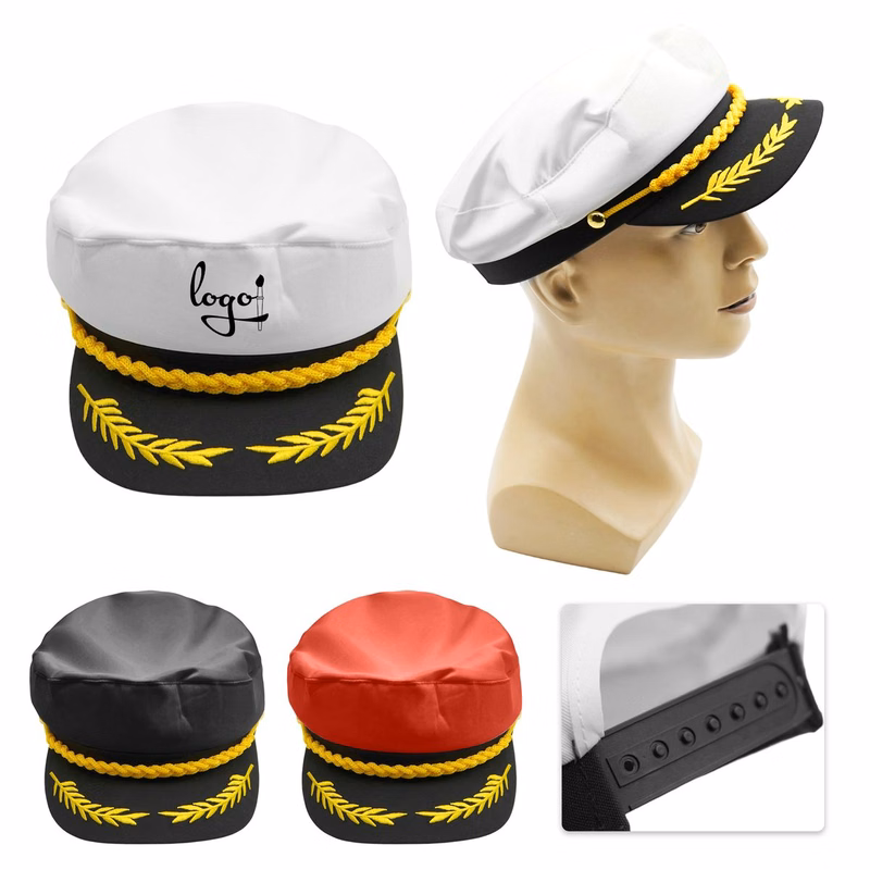 Adult Captain Costume Hat Cap