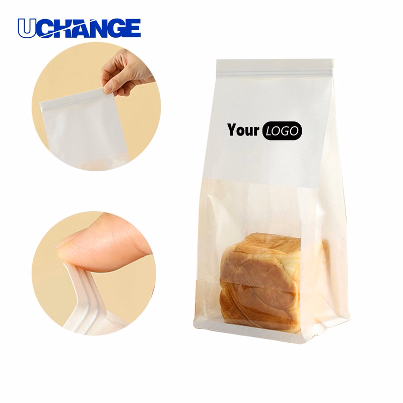 Small White Paper Bread Bag Organizer