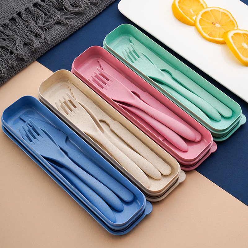 Travel Cutlery Three-Piece Set