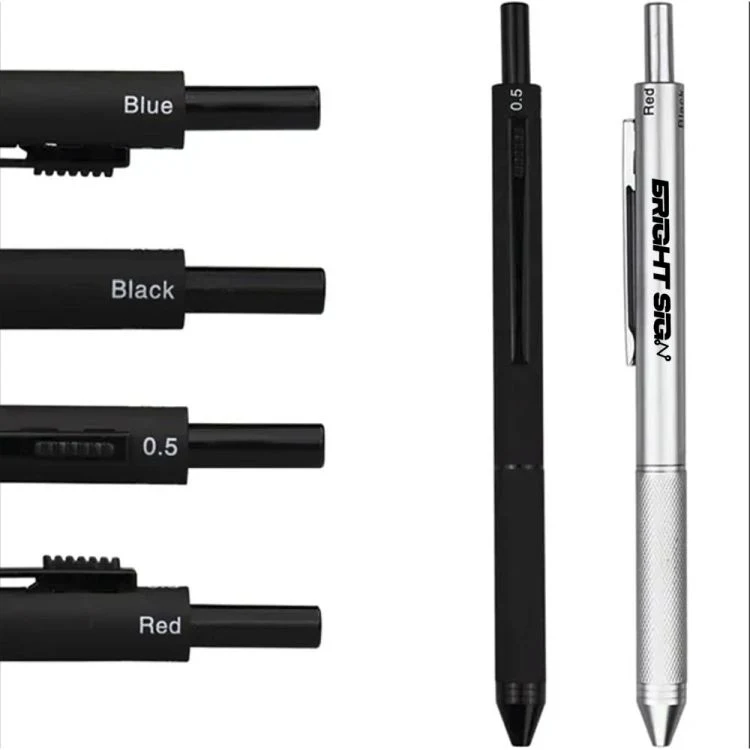 4 in 1 Metal Multicolor Gravity Pen 1
