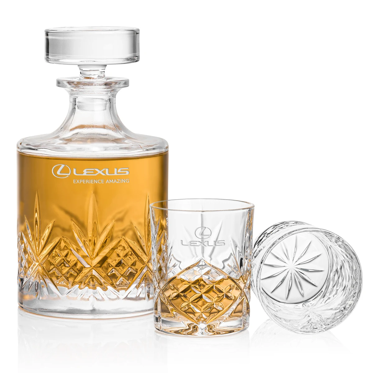 Brinkley Decanter Set, custom bottle opener with logo imprint 1