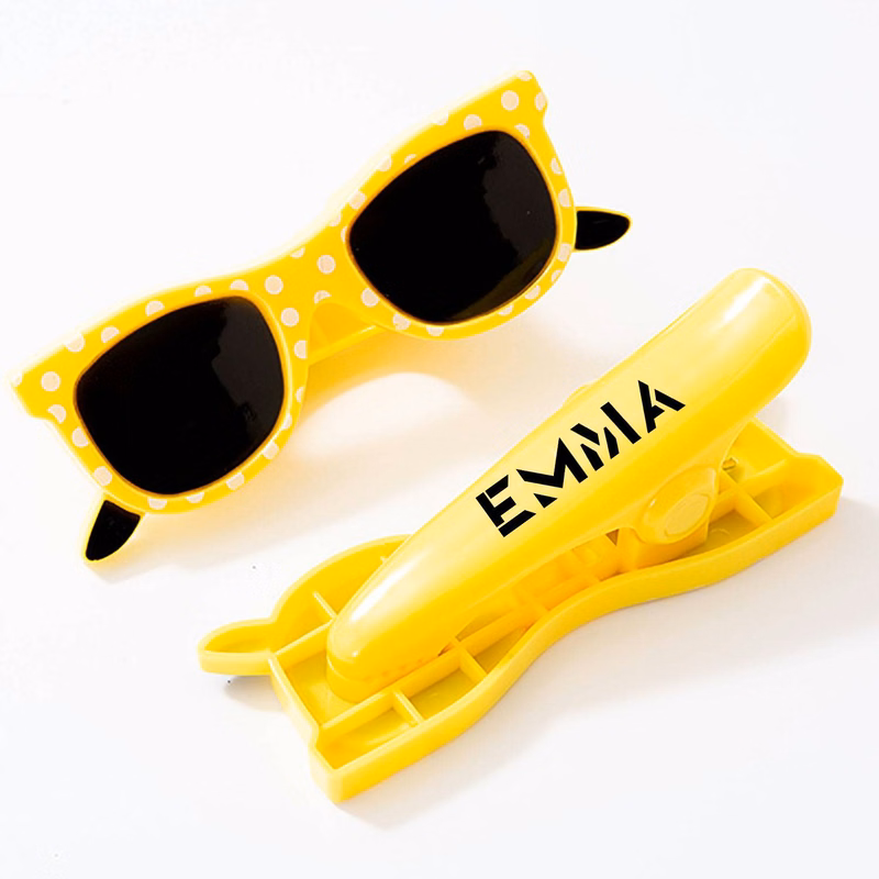 Sunglasses Shaped Towel Clips For Beach Chairs