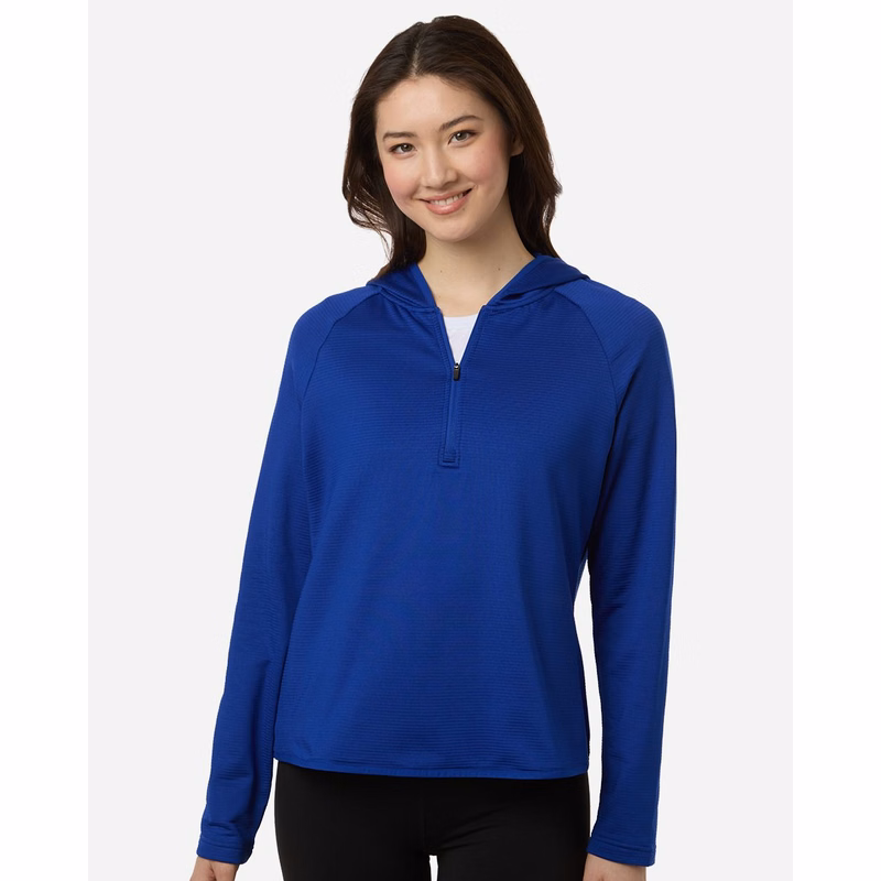 Women's Qualify Quarter-Zip Hooded Pullover - TT200W