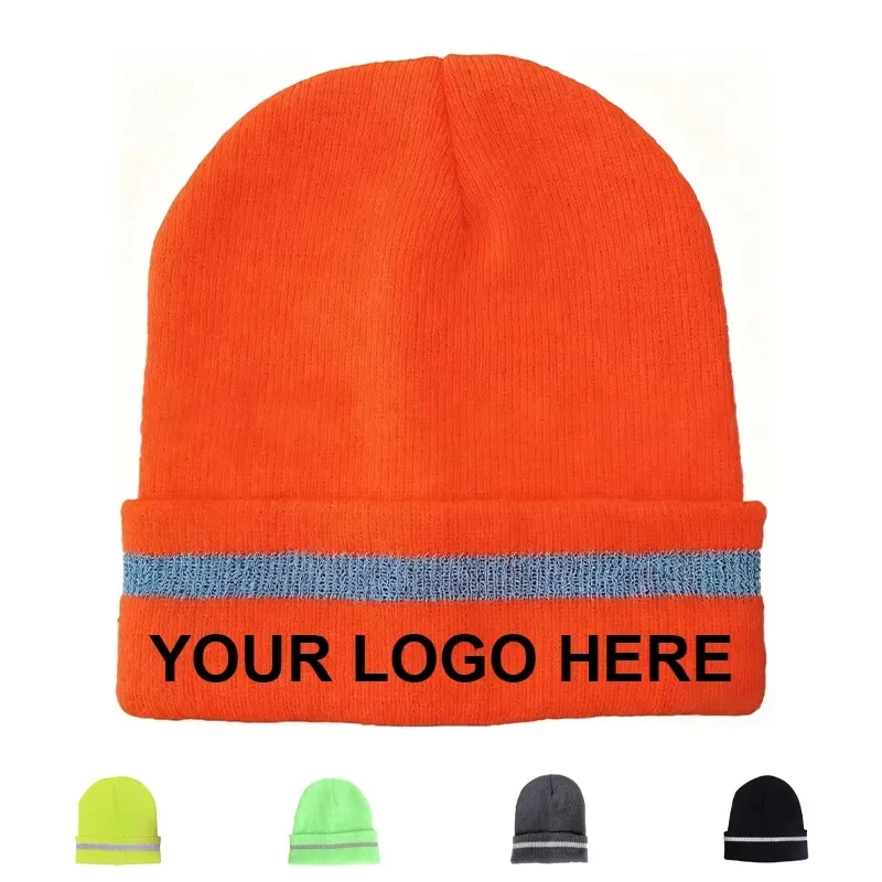 Safety Reflective Knit Beanie 1