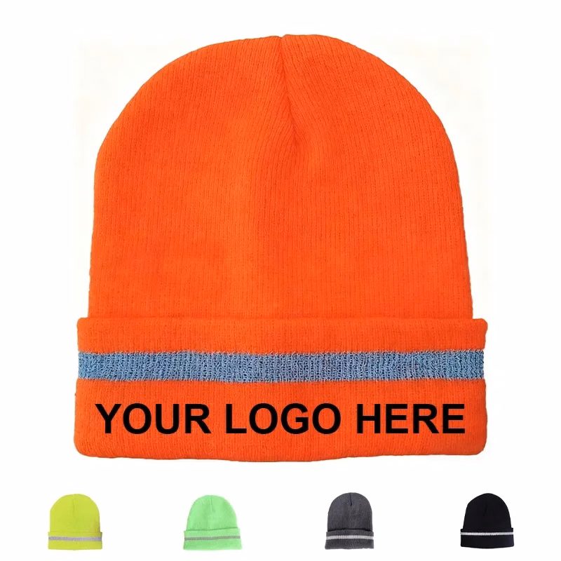 Safety Reflective Knit Beanie