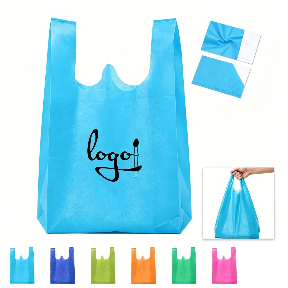 Reusable T-Shirt Shopping Bag 1